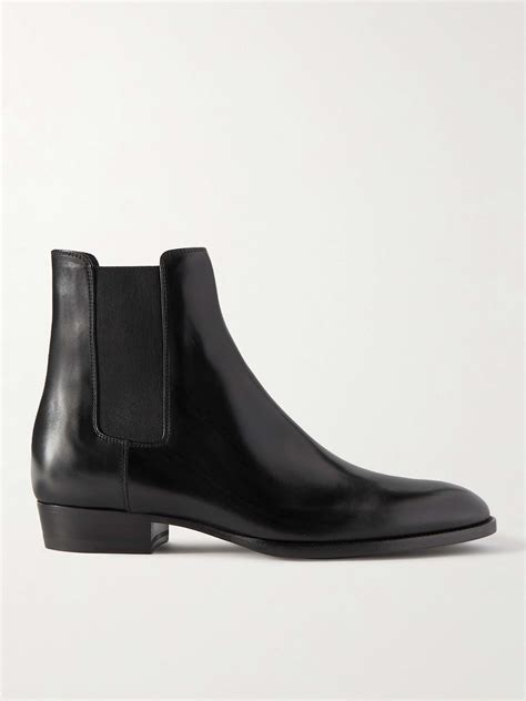 crystal boots ysl|yves Saint Laurent chelsea boots.